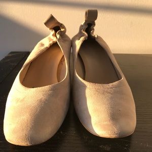 Natural Suede Day Heel